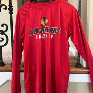 Kids Red Long Sleeve Shirt